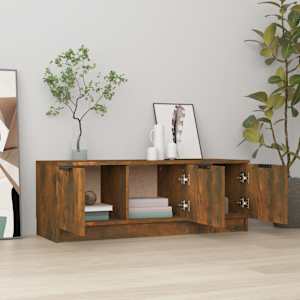 TV skříňka kouřový dub 102 x 35 x 36,5 cm kompozitní dřevo - obrázek 3