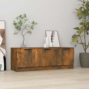 TV skříňka kouřový dub 102 x 35 x 36,5 cm kompozitní dřevo - obrázek 1