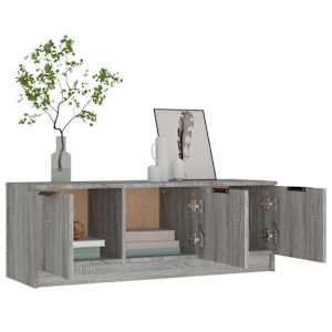 TV skříňka šedá sonoma 102 x 35 x 36,5 cm kompozitní dřevo - obrázek 4
