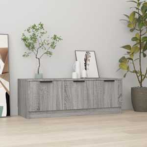 TV skříňka šedá sonoma 102 x 35 x 36,5 cm kompozitní dřevo - obrázek 1