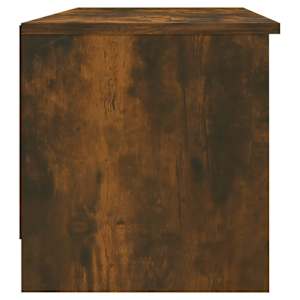 TV skříňka kouřový dub 102 x 35,5 x 36,5 cm kompozitní dřevo - obrázek 7
