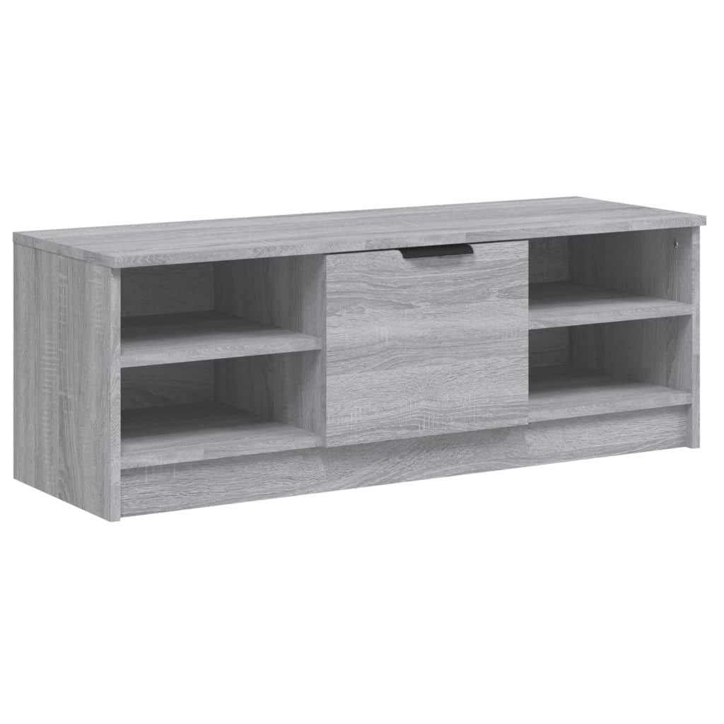 Meuble TV Sonoma gris 102×35,5×36,5 cm Bois d’ingénierie | meublestv.fr 2