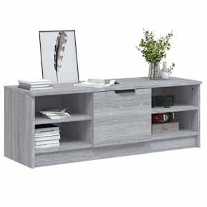 TV skříňka šedá sonoma 102 x 35,5 x 36,5 cm kompozitní dřevo - obrázek 4