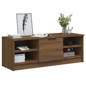 TV skříňka hnědý dub 102 x 35,5 x 36,5 cm kompozitní dřevo - obrázek 4