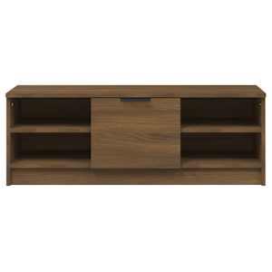 TV skříňka hnědý dub 102 x 35,5 x 36,5 cm kompozitní dřevo - obrázek 6