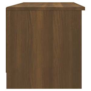 TV skříňka hnědý dub 102 x 35,5 x 36,5 cm kompozitní dřevo - obrázek 7
