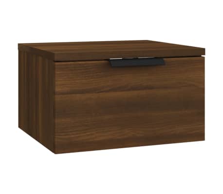 vidaXL Zidni noćni ormarići 2 kom smeđeg hrasta 34 x 30 x 20 cm