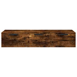 Nástěnná skříňka kouřový dub 102 x 30 x 20 cm kompozitní dřevo - obrázek 5
