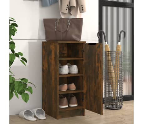 vidaXL Kenk&auml;kaappi savutammi 30x35x70 cm tekninen puu