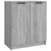 vidaXL jalatsikapp, hall Sonoma tamm, 59 x 35 x 70 cm, tehispuit
