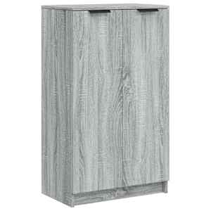 vidaXL jalatsikapp, hall Sonoma tamm, 59x35x100 cm, tehispuit