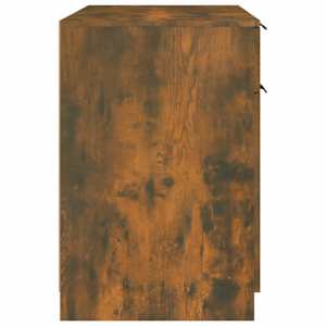 Psací stůl kouřový dub 100 x 50 x 75 cm kompozitní dřevo - obrázek 8