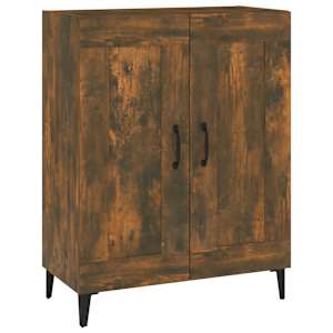 Příborník kouřový dub 69,5 x 34 x 90 cm kompozitní dřevo - obrázek 2