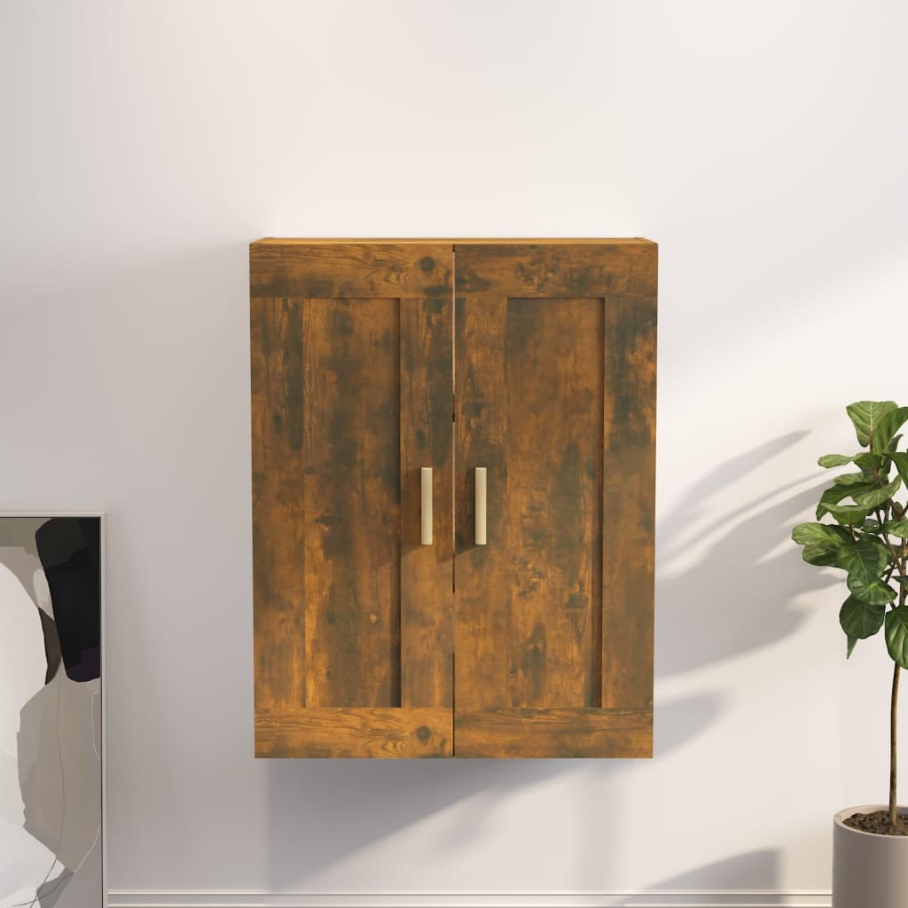 Wandschrank Räuchereiche 69,5×32,5×90 cm Holzwerkstoff