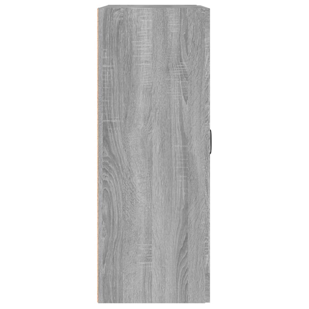  Závesná nástenná skrinka sivý dub somoma 69,5x32,5x90 cm