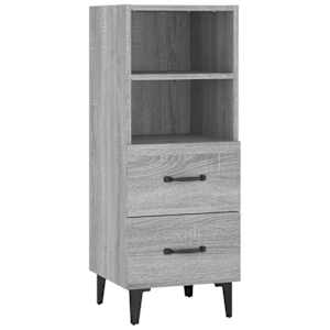 vidaXL puhvetkapp, hall Sonoma tamm, 34,5x34x90 cm, tehispuit