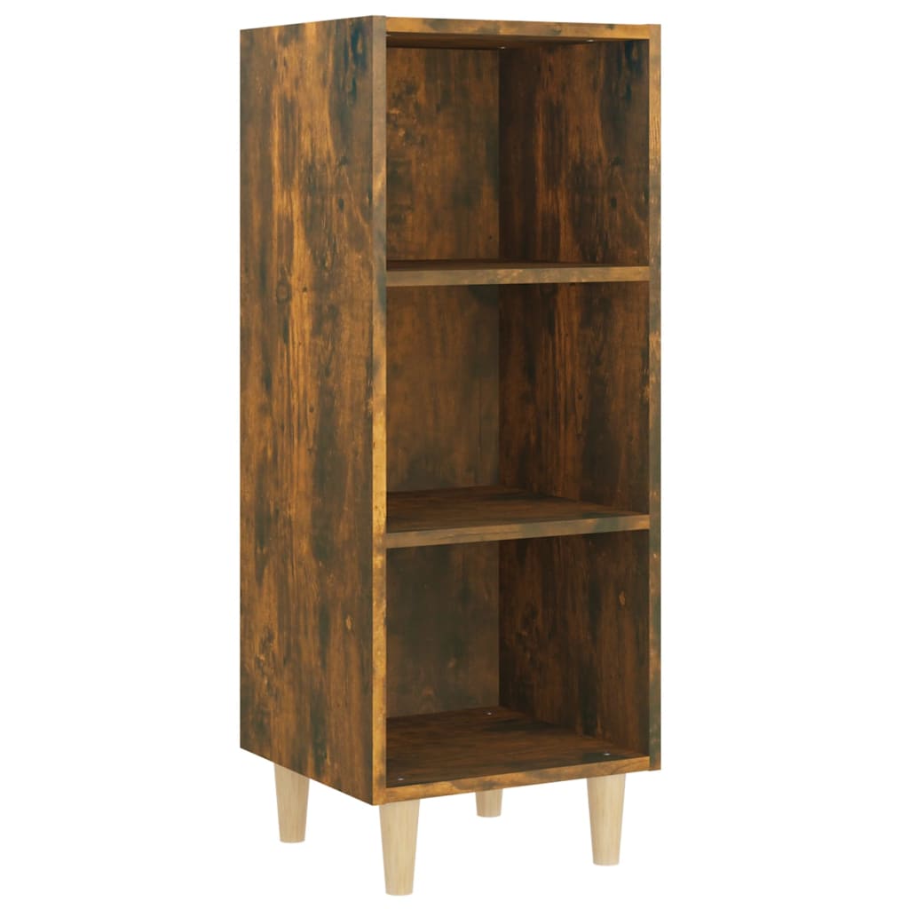 vidaXL Příborník kouřový dub 34,5 x 32,5 x 90 cm kompozitní dřevo