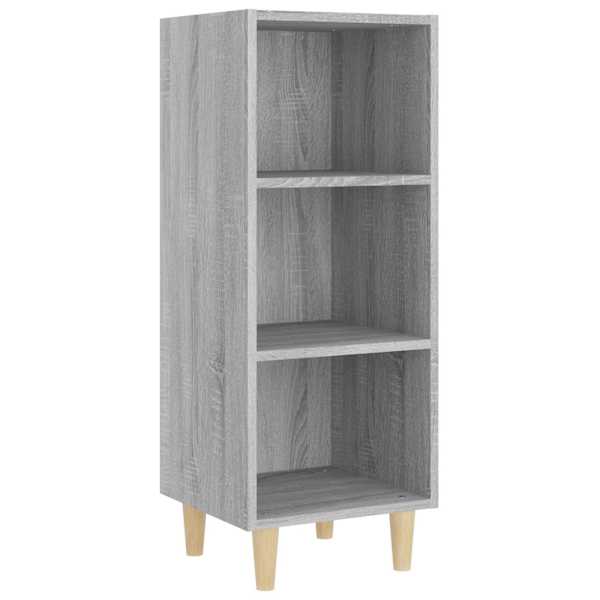 vidaXL puhvetkapp, hall, Sonoma tamm, 34,5 x 32,5 x 90 cm, tehispuit