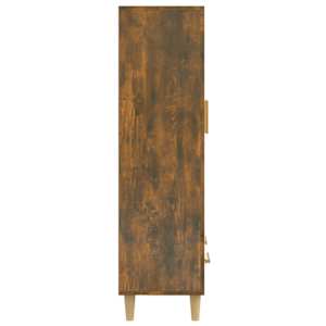 Komoda kouřový dub 70 x 31 x 115 cm kompozitní dřevo - obrázek 7