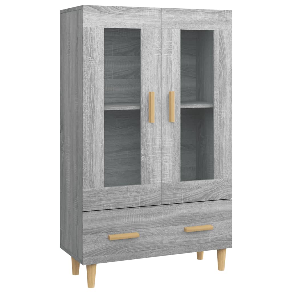 vidaXL Komoda šedá sonoma 70 x 31 x 115 cm kompozitní dřevo