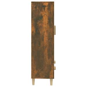 Komoda kouřový dub 70 x 31 x 115 cm kompozitní dřevo - obrázek 8