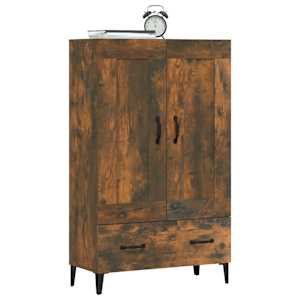 Komoda kouřový dub 70 x 31 x 115 cm kompozitní dřevo - obrázek 5