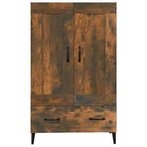 Komoda kouřový dub 70 x 31 x 115 cm kompozitní dřevo - obrázek 6