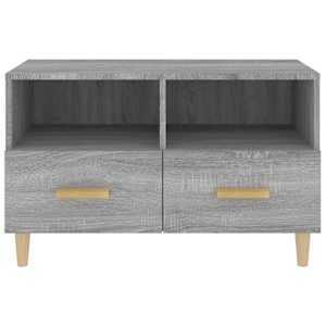 TV skříňka šedá sonoma 80 x 36 x 50 cm kompozitní dřevo - obrázek 6