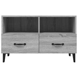 TV skříňka šedá sonoma 80 x 36 x 50 cm kompozitní dřevo - obrázek 6