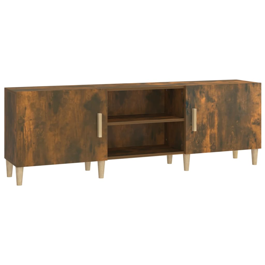 vidaXL TV skříňka kouřový dub 150 x 30 x 50 cm kompozitní dřevo