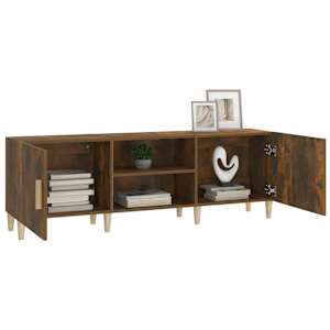 TV skříňka kouřový dub 150 x 30 x 50 cm kompozitní dřevo - obrázek 4