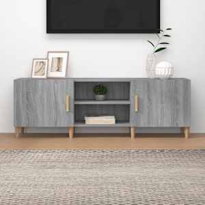 TV skříňka šedá sonoma 150 x 30 x 50 cm kompozitní dřevo - obrázek 1