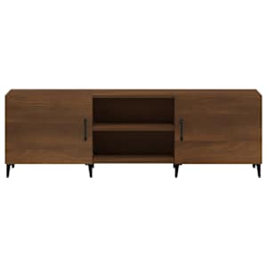 TV skříňka hnědý dub 150 x 30 x 50 cm kompozitní dřevo - obrázek 6