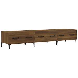 TV skříňka hnědý dub 150 x 34,5 x 30 cm kompozitní dřevo - obrázek 2