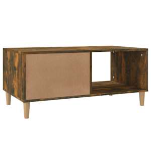 Konferenční stolek kouřový dub 89,5x50x40 cm kompozitní dřevo - obrázek 8