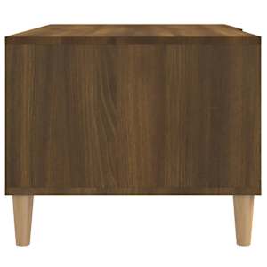 Konferenční stolek hnědý dub 89,5 x 50 x 40 cm kompozitní dřevo - obrázek 9