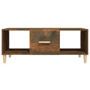 Konferenční stolek kouřový dub 102x50x40 cm kompozitní dřevo - obrázek 3