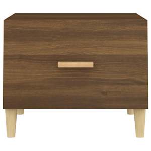 Konferenční stolky 2 ks hnědý dub 50x50x40 cm kompozitní dřevo - obrázek 8