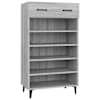 vidaXL jalatsikapp, hall Sonoma tamm, 60 x 35 x 105 cm, tehispuit