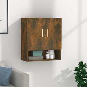 Nástěnná skříňka kouřový dub 60 x 31 x 70 cm kompozitní dřevo - obrázek 1