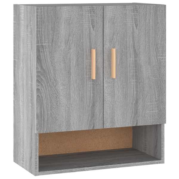 vidaXL seinakapp, hall Sonoma tamm, 60x31x70 cm, tehispuit