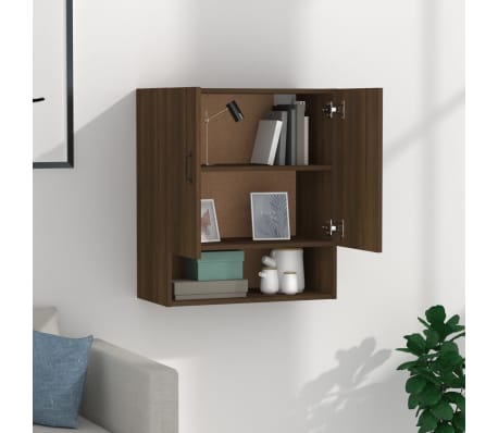 vidaXL Armoire murale Ch&ecirc;ne marron 60x31x70 cm Bois d'ing&eacute;nierie