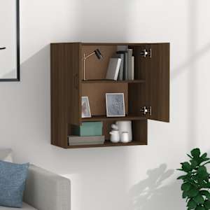 vidaXL Armoire murale Ch&ecirc;ne marron 60x31x70 cm Bois d'ing&eacute;nierie