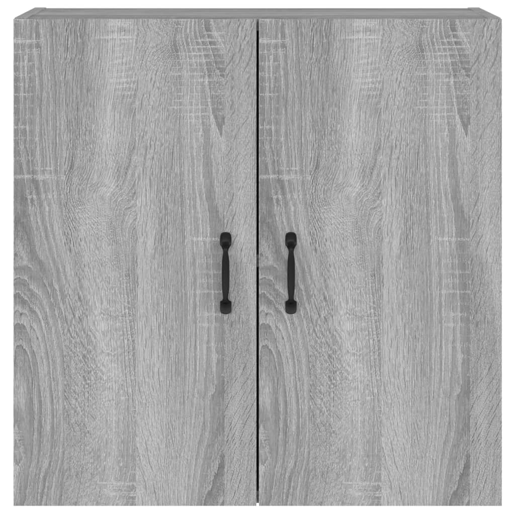 vidaXL Wandkast 60x31x60 cm bewerkt hout grijs sonoma eikenkleurig afbeelding
