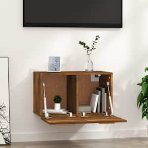Nástěnná skříňka kouřový dub 60 x 36,5 x 35 cm kompozit - obrázek 3