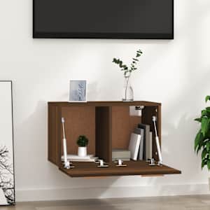 vidaXL Dulap de perete, stejar maro, 60x36,5x35 cm, lemn prelucrat