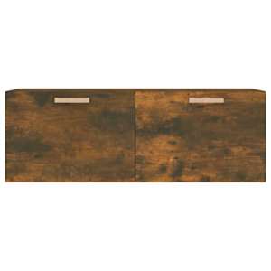 Nástěnná skříňka kouřový dub 100x36,5x35 cm kompozitní dřevo - obrázek 5