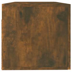 Nástěnná skříňka kouřový dub 100x36,5x35 cm kompozitní dřevo - obrázek 6