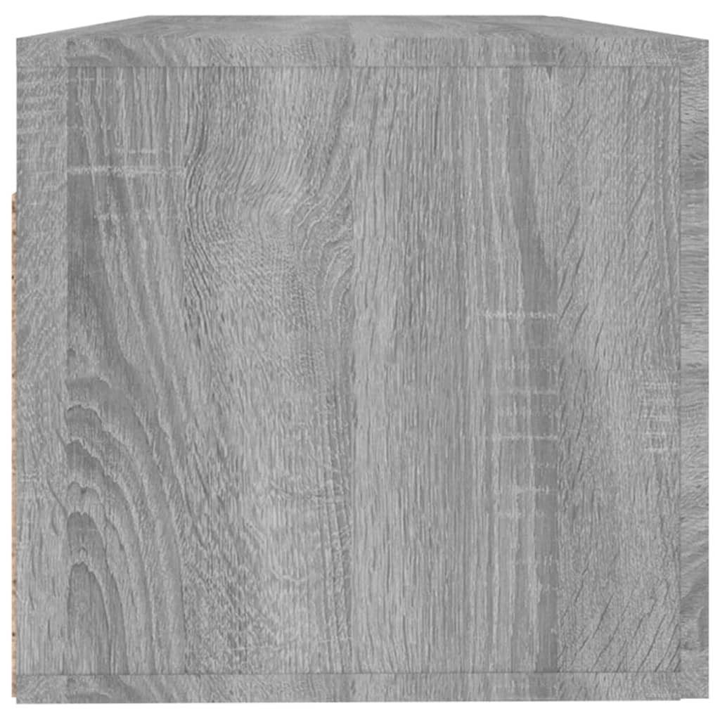  Nástenná skrinka sivý dub sonoma 100x36,5x35cm spracované drevo
