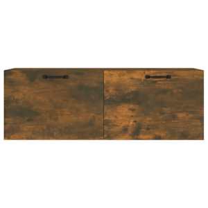 Nástěnná skříňka kouřový dub 100x36,5x35 cm kompozitní dřevo - obrázek 5